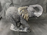 Unusual Carved Stone Elephant