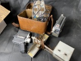 2 Vintage Movie Cameras and more lot