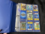 Binder of Vintage Digimon trading cards