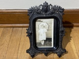 Antique carved Ebony Victorian picture frame