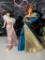 1995 Evening Enchantment Barbie (Brunette) & 1992 Barbie Glamorous Benefit Ball (Redhead)