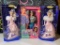 (2) Collector Edition Enchanted Evening Barbie & 1986 Mattel Jewel Secrets Whitney