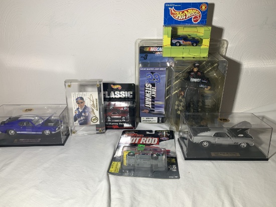 Hot Wheels, Racing Champions, Diecast Cars, Autographed Mark Martin Card & More