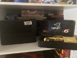Shelf lot of assorted NASCAR diecast cars