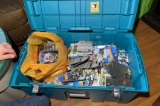 Huge Storage Tote of Collectible Cars - Green Light, Hot Wheels, Jade Metals & More