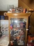 4 Shelves of assorted Tony Stewart NASCAR items