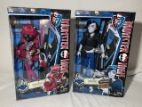 Monster High Scare Mester Invisi Billy & Catty Noir Dolls