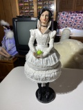 Vintage Tonner Doll Girl Holding Apple