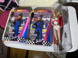 Group lot of 3 Barbie Dolls including in box