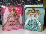 2009 Holiday Barbie & Limited Edition Angel of Joy Barbie First in Series