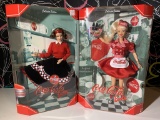 1999 Collector Edition Coca-Cola Barbie Customer &  1998 Collector Edition Coca-Cola Barbie Carhop