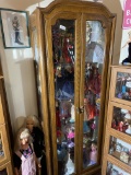 Nice larger sized curio or display cabinet