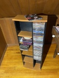 CD Rack with Contents