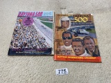 1965 and 1968 Daytona 500 Programs