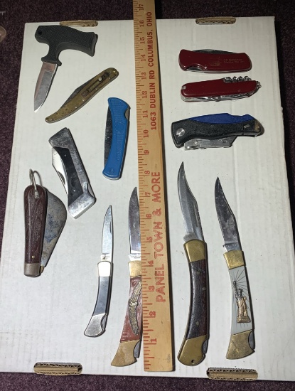 Assortment of Knives - including  Sabre