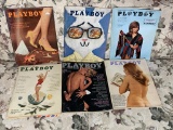 Group of Vintage PlayBoy Magazines