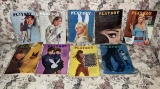 Group of Vintage PlayBoy Magazines