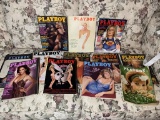 Group of Vintage PlayBoy Magazines