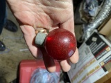 Vintage Red Sparkle Shift Knob