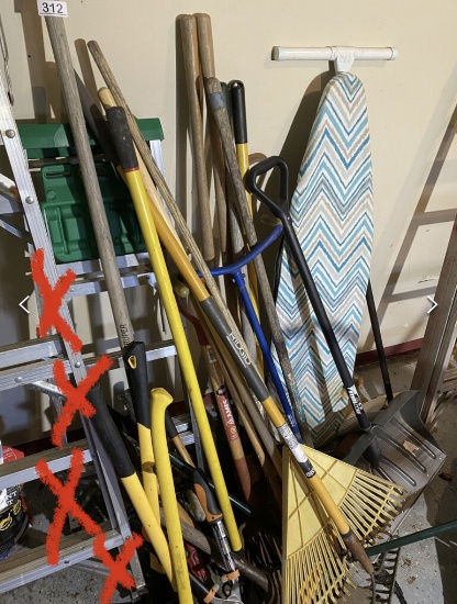 Large Lot of assorted hand tools and more