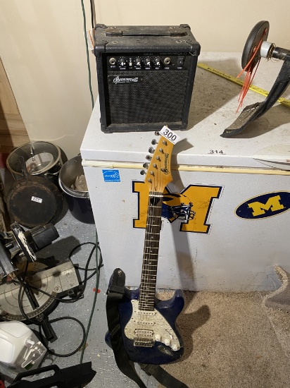 Vintage Brownsville Guitar and Amplifier