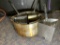 5 Heavy Duty 3-Sided Triangle Deep Fat Fry Fryer Pan Baskets with Winco Pot