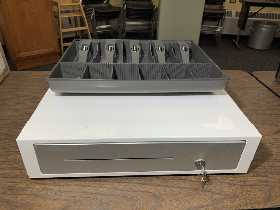 Cash Drawer with Extra Insert and Keys