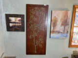 3 pieces of decorator art