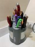 Farberware Rotating Knife Block with Assorted Knives