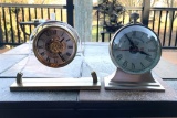 Pottery Barn Clock and Linden Clock