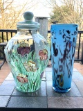 Beautiful Art Glass and Painted Fioriware Glass Pieces