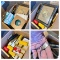 Box of old photo 35mm slides, records