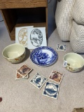 Jewel Tea, Archangel plate, tiles and more