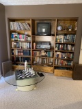 Vintage Records, Panasonic Audio Entertainment Center RS-876S, Books, Marble Chess Set, & More