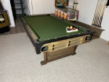 Vintage Slate Pool Table