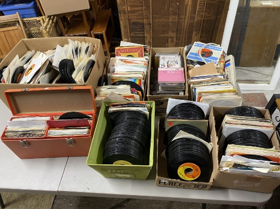 Huge record collection, Sea Kayak, misc. vintage