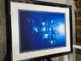 Large marine print by Wyland dolphins