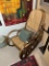 Antique Rocking Chair with cane seats