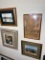 Group lot of framed art