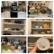 Kitchen Clean Out - Great Hand Crafted Pottery, Knife Block, Halsey China Plates & More