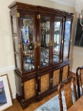 Large Asian Inspired China Cabinet