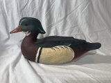 Signed Wooden Duck Decoy