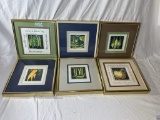 Watercolor Prints by Nancy Brackbill.  See Photos.