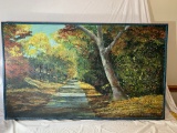 Oil on Canvas Signed Painting