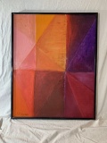 Oil On Board Signed Titled Broken Prism painting