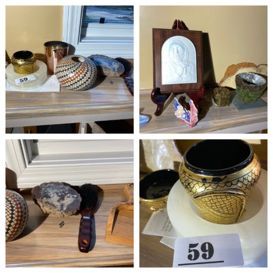 Group lot misc. small decorative items