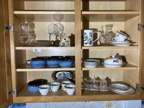 Cupboard contents lot - Limoges, Noritake and more