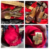 Bruno Magli lady's shoes, c. 1960 fraternity jacket and more