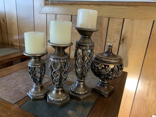 Decorative Candlesticks Jar