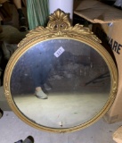 Nice Round Ornate Mirror